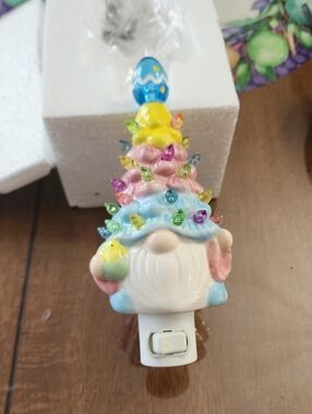 Colorful Easter Gnome Night Light